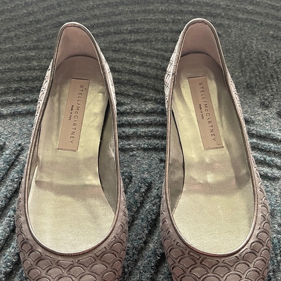NWOB Stella McCartney Patterned Ballet Flats, IT 37 (~US 7) - Picture 6 of 16